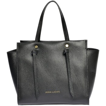 Taschen Damen Shopper / Einkaufstasche Anna Luchini Tote bag Schwarz