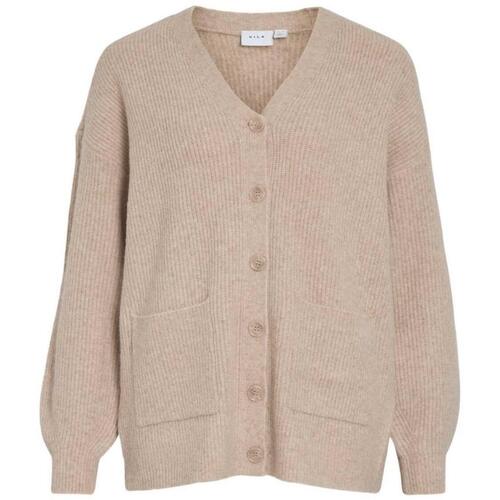 Kleidung Damen Pullover Vila  Beige