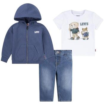 Kleidung Jungen Windjacken Levi's  Blau