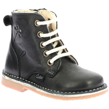 Schuhe Kinder Boots Aster Abotine Schwarz