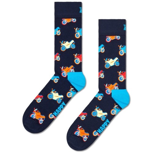 Accessoires Herren Socken & Strümpfe Happy socks MOTORBIKE SOCK Blau