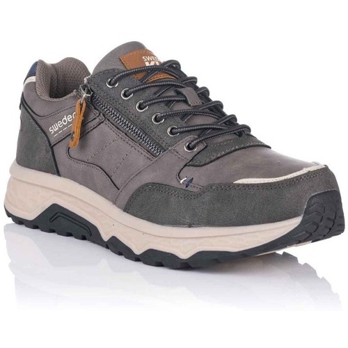 Schuhe Herren Sneaker Low Sweden Kle 252800 Grau