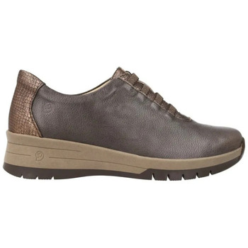 Schuhe Damen Derby-Schuhe & Richelieu Suave Cñ4 Elásticos Pala Braun