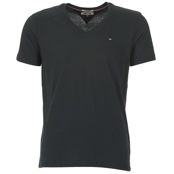 Kleidung Herren T-Shirts Tommy Jeans MALATO Schwarz