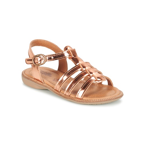 Schuhe Mädchen Sandalen / Sandaletten Citrouille et Compagnie GROUFLA Bronze