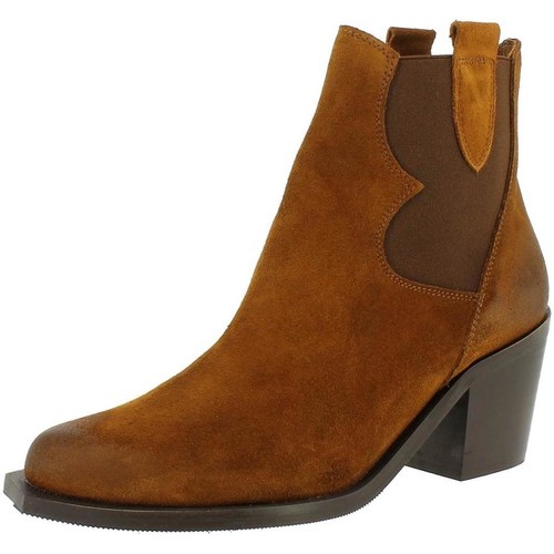 Schuhe Damen Low Boots Sixty Seven AKI Braun