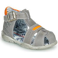 Schuhe Jungen Sandalen / Sandaletten Catimini SPHINX Grau / Orange