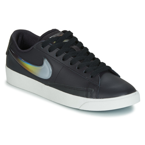 Schuhe Damen Sneaker Low Nike BLAZER LOW LX W Schwarz / Silbern