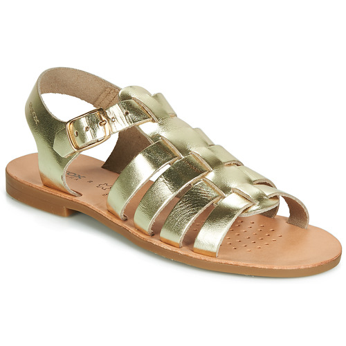 Sko Pige Sandaler Geox J SANDAL VIOLETTE GI Guld