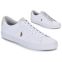 Sko Lave sneakers Polo Ralph Lauren SAYER Hvid