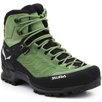 Sko Herre Vandresko Salewa MS Mtn Trainer Mid Gtx Sort, Grøn