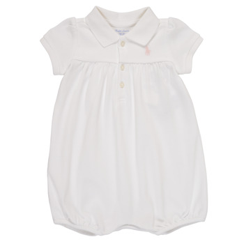 textil Pige Buksedragter / Overalls Polo Ralph Lauren SIMONE Hvid