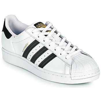 Sko Lave sneakers adidas Originals SUPERSTAR Hvid / Sort