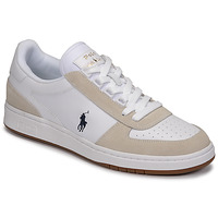 Sko Lave sneakers Polo Ralph Lauren POLO CRT PP-SNEAKERS-ATHLETIC SHOE Hvid