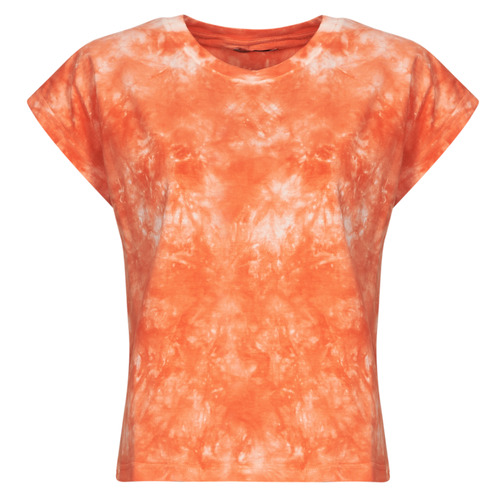 textil Dame T-shirts m. korte ærmer Yurban ONILA Hvid / Pink