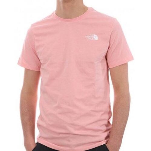 textil Herre T-shirts & poloer The North Face SS GRAPHIC Pink