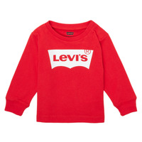 textil Dreng T-shirts m. korte ærmer Levi's L/S BATWING TEE Rød