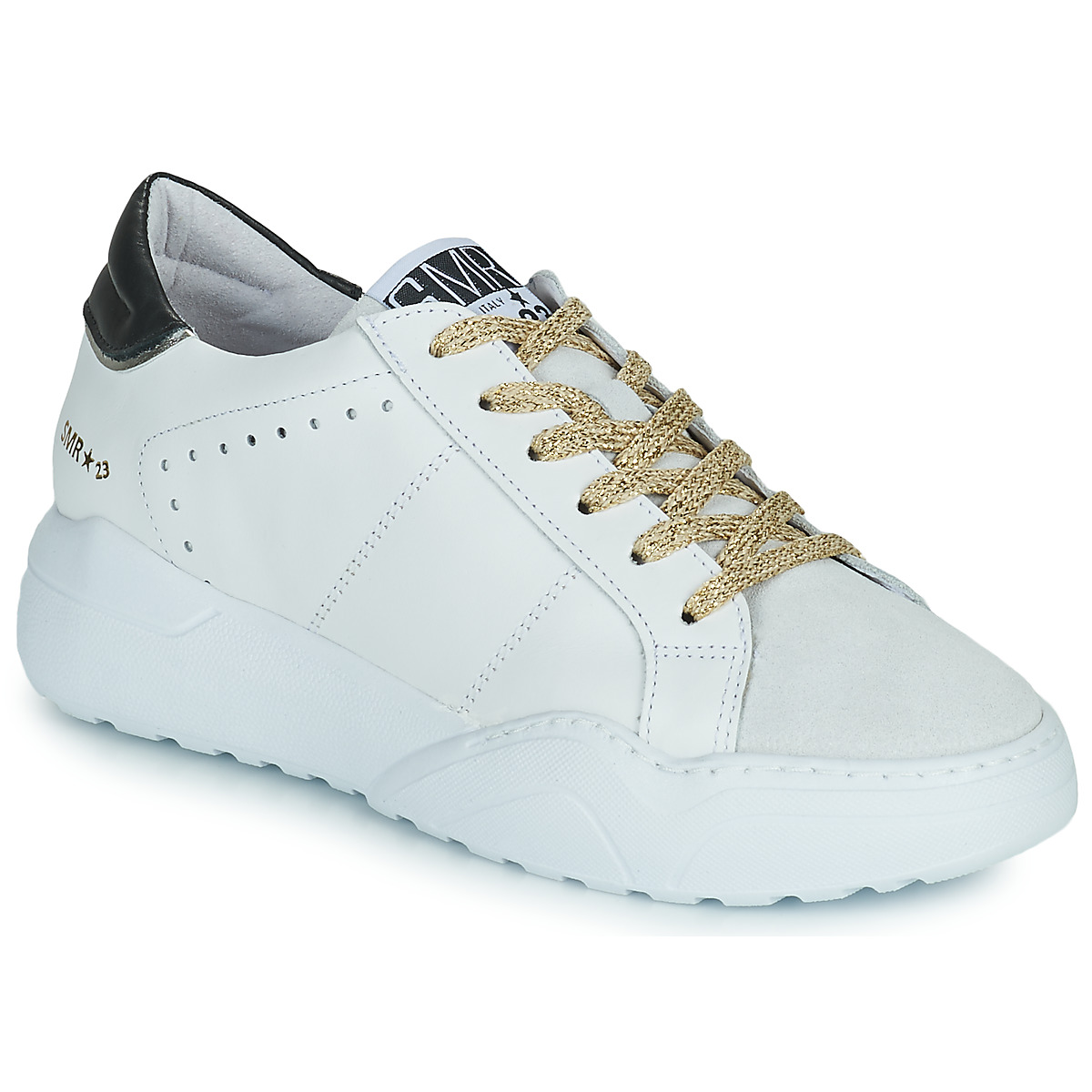 Sko Dame Lave sneakers Semerdjian KYLE Hvid / Beige / Sort