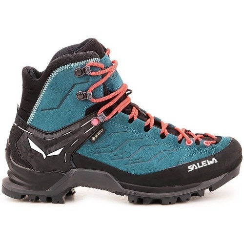 Sko Dame Vandresko Salewa Mtn Trainer Mid Gtx Turkis