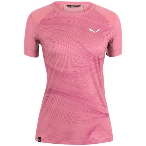 textil Dame T-shirts m. korte ærmer Salewa Seceda Dry W Pink