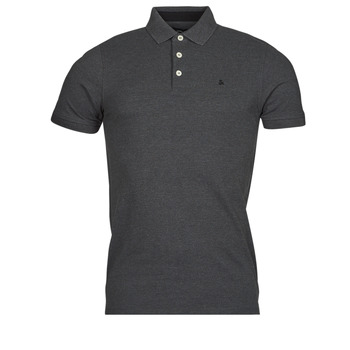 textil Herre Polo-t-shirts m. korte ærmer Jack & Jones JJEPAULOS Grå