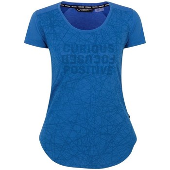 textil Dame T-shirts m. korte ærmer Salewa Alpine Hemp Blå