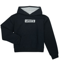 textil Pige Sweatshirts Levi's MEET & GREET HOODIE Sort