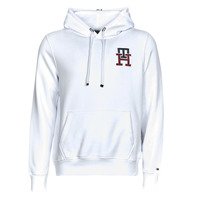 textil Herre Sweatshirts Tommy Hilfiger ESSENTIAL MONOGRAM HOODY Hvid