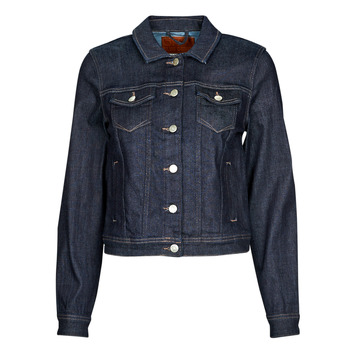 textil Dame Cowboyjakker Only ONLTIA LIFE DNM JACKET RAW PIM Mørk / Blå / Denim