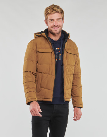 textil Herre Dynejakker Jack & Jones JJBRADY PUFFER Cognac