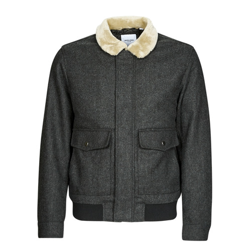 textil Herre Jakker Jack & Jones JJTOM WOOL BOMBER Grå