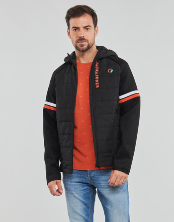 textil Herre Dynejakker Jack & Jones JCOLOGAN Sort