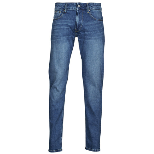 textil Herre Straight fit jeans Pepe jeans STANLEY Blå