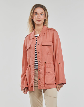 textil Dame Parkaer Only ONLKENYA LIFE UTILITY JACKET CC Ældet / Pink