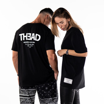 textil T-shirts m. korte ærmer THEAD. DUBAI T-SHIRT Sort