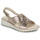 Sko Dame Sandaler Caprice 28702 Guld / Hvid