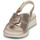 Sko Dame Sandaler Caprice 28702 Guld / Hvid