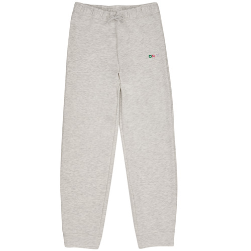 textil Pige Træningsbukser Only KOGNOOMI LOGO PANTS SWT Beige