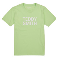 textil Dreng T-shirts m. korte ærmer Teddy Smith TICLASS 3 MC JR Grøn / Lys