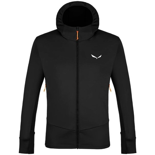 textil Herre Sweatshirts Salewa Puez Polarlite Hooded Sort