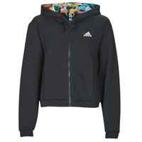 textil Dame Sportsjakker Adidas Sportswear AOP FZ REG Sort