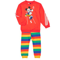 textil Børn Pyjamas / Natskjorte Adidas Sportswear I DY MM JOG Rød / Stærk