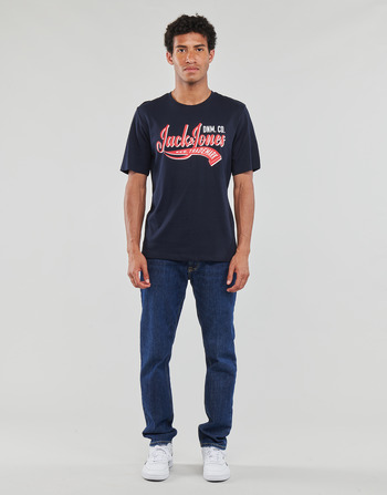 textil Herre Lige jeans Jack & Jones JJICLARK JJORIGINAL AM 380 Blå