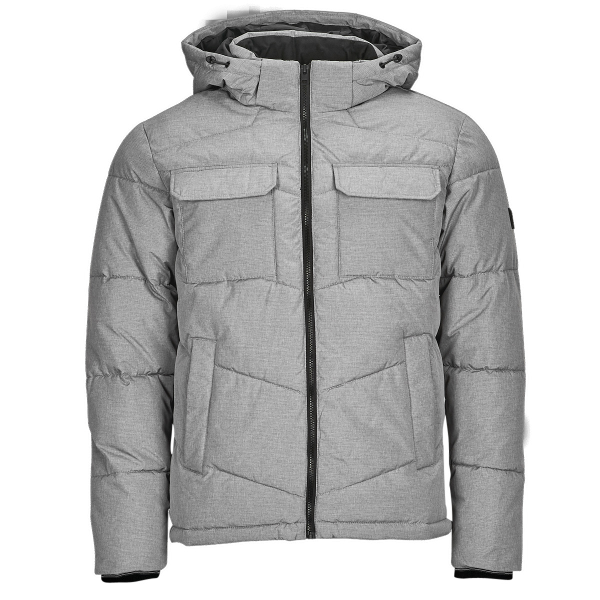 textil Herre Parkaer Jack & Jones JJMASON PUFFER JACKET Grå