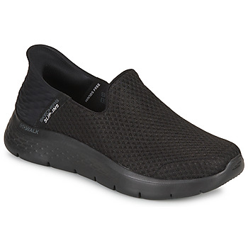 Sko Herre Slip-on Skechers GO WALK FLEX Sort