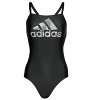 textil Dame Badedragt adidas Performance BIG LOGO SUIT Sort / Hvid