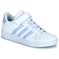 Sko Pige Lave sneakers Adidas Sportswear GRAND COURT 2.0 EL K Hvid / Violet