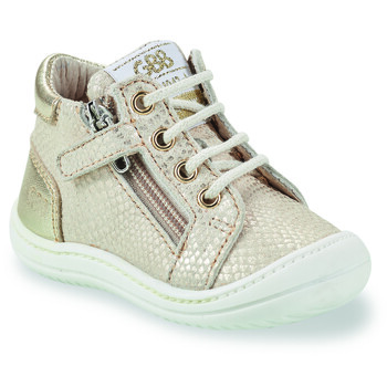 Sko Pige Høje sneakers GBB FLEXOO ZIPETTE Beige