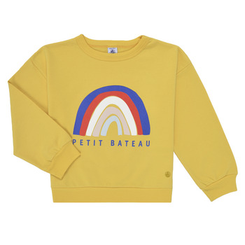 textil Pige Sweatshirts Petit Bateau MAGDA Gul