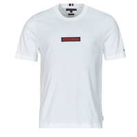 textil Herre T-shirts m. korte ærmer Tommy Hilfiger MONOTYPE BOX TEE Hvid